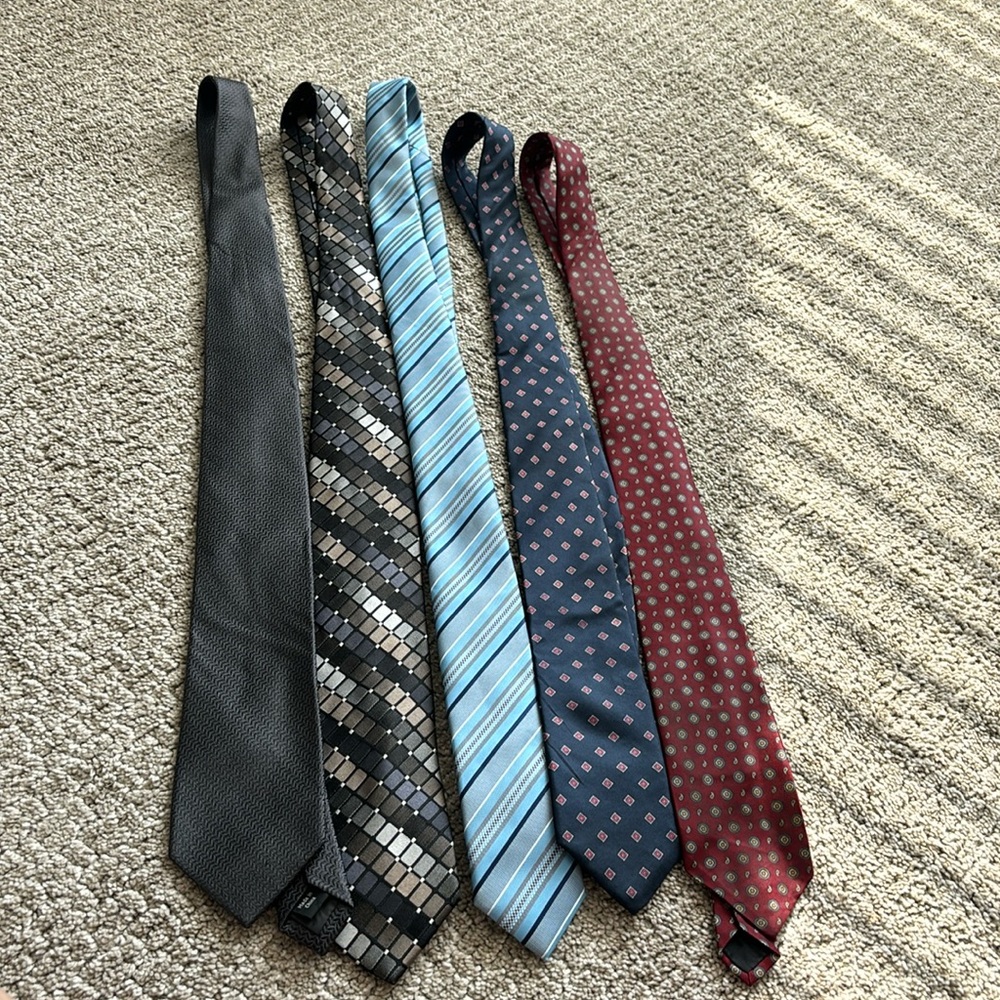 Men's tie collection